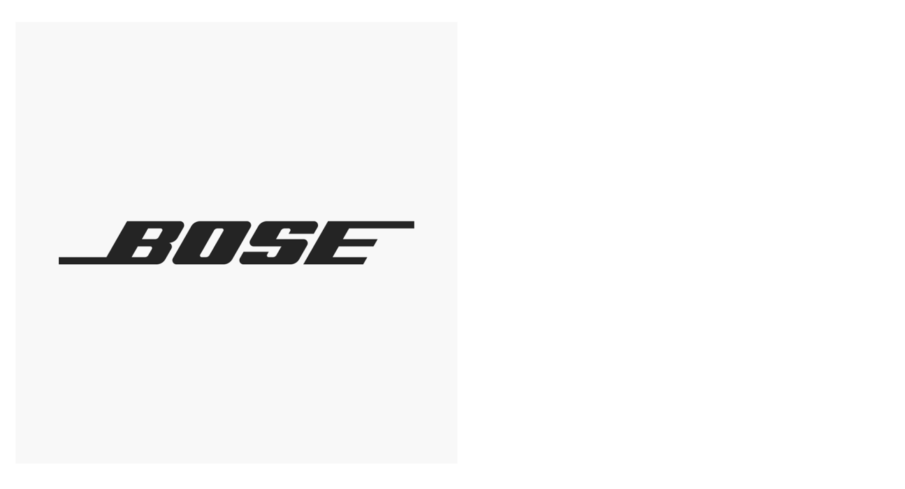 Bose by MFW